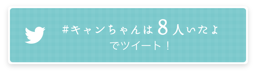 キャンちゃんは8人いたよ！ でツイート