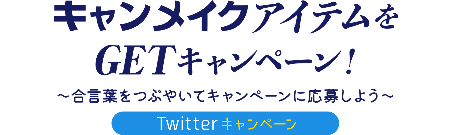 エターナルセーラームーンのパートナー“ルナ”を探してキャンメイクアイテムをGETキャンペーン！～合言葉をつぶやいてキャンペーンに応募しよう～Twitterキャンペーン